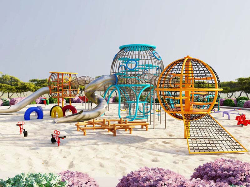 户外攀爬游乐设施
