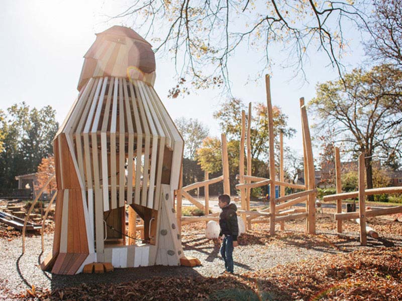 木质非标游乐设备
