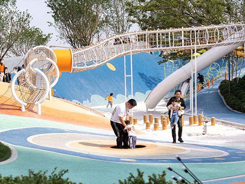 户外无动力游乐设施