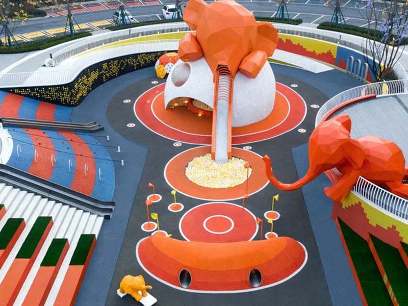 憨憨象非标游乐设备