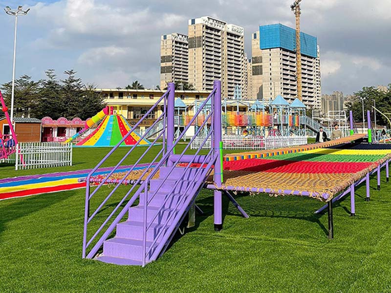 公园户外网红秋千