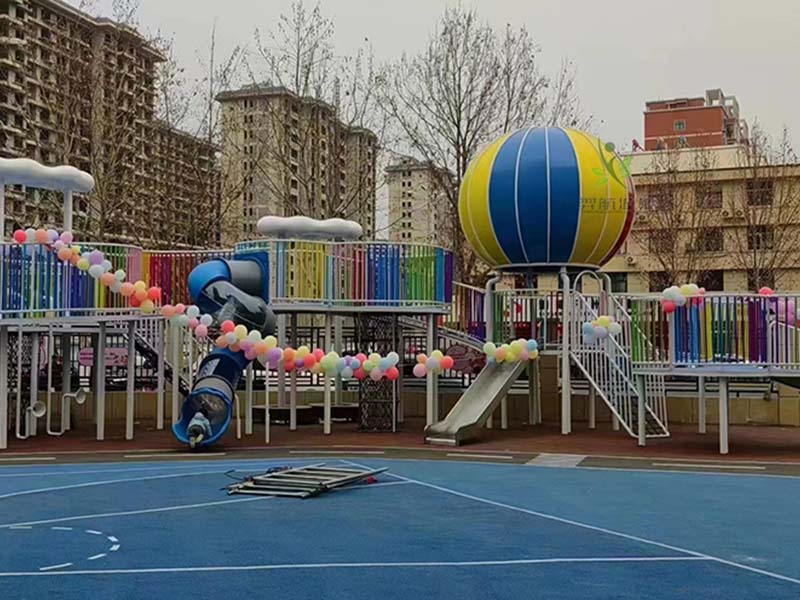 幼儿园户外大型玩具攀爬廊架