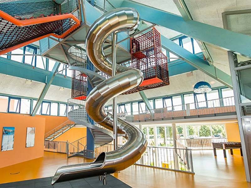 室内不锈钢滑梯