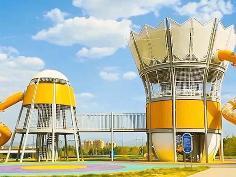 羽毛球造型非标游乐设备