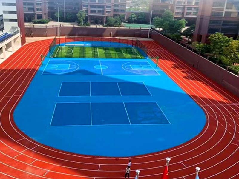 新国标户外塑胶地面