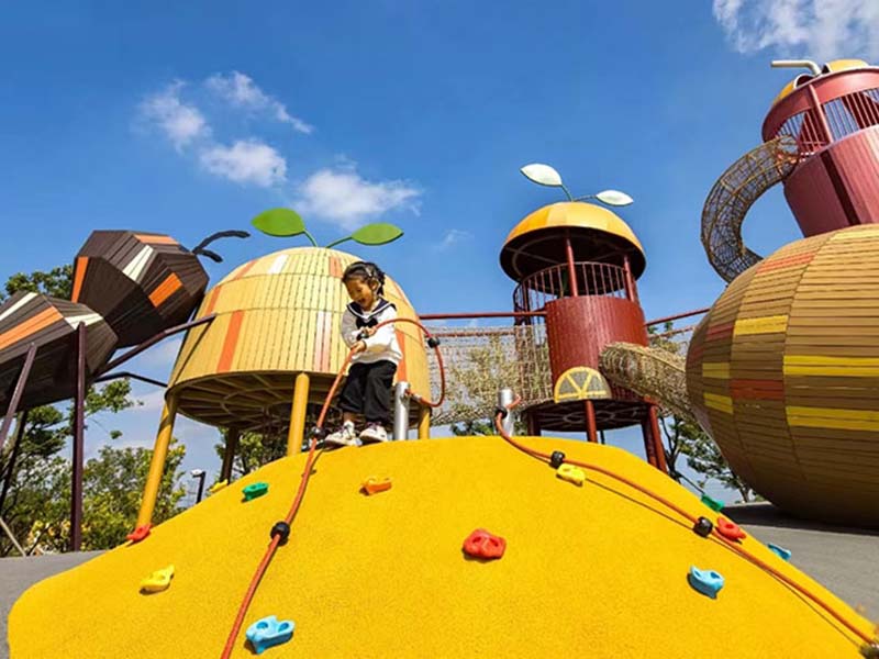 大型木质非标游乐设施