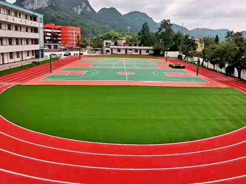 新国标户外塑胶地面