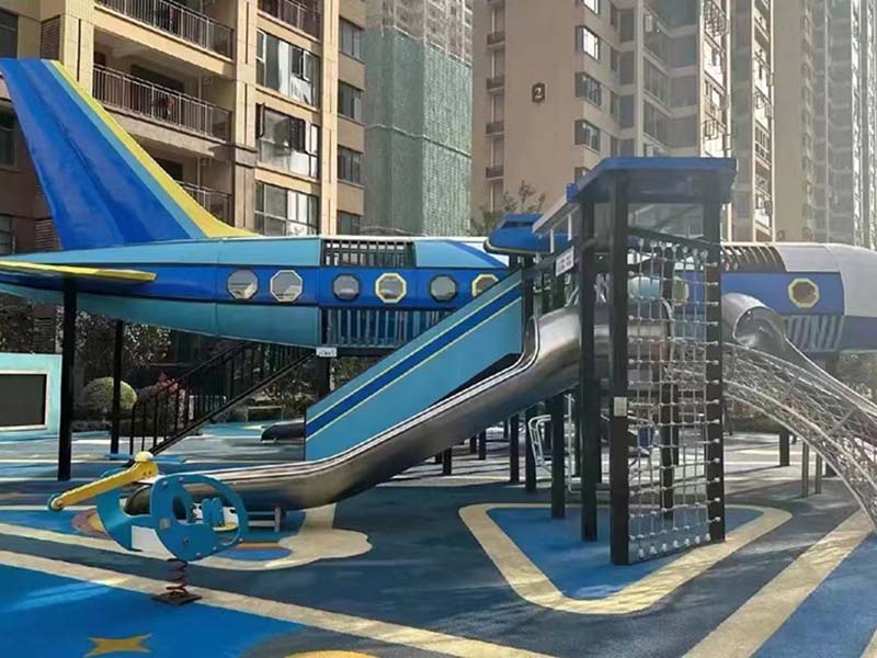 无动力非标游乐设备整体效果
