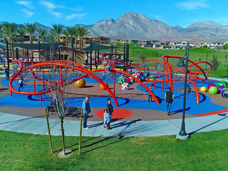 儿童攀爬游乐设备