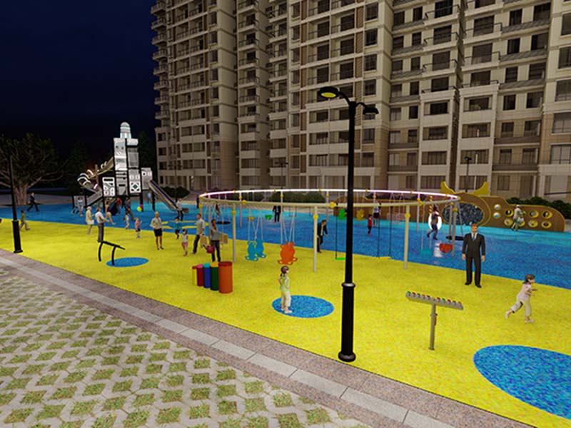 小区户外无动力游乐设备
