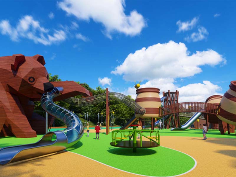 大熊造型非标游乐