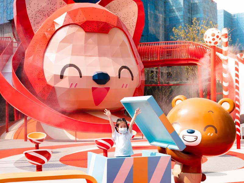 阿狸造型无动力设备