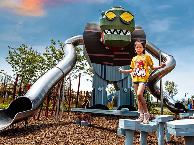 木质非标游乐设备