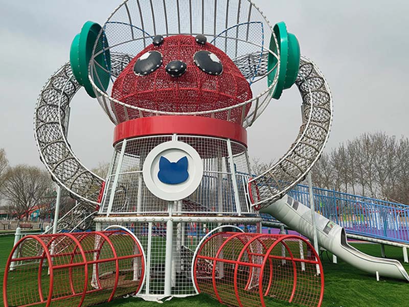 网红火山喷发打卡装置