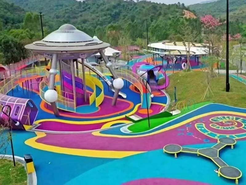 公园户外无动力游乐设备