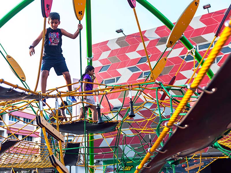 广场攀爬游乐设备