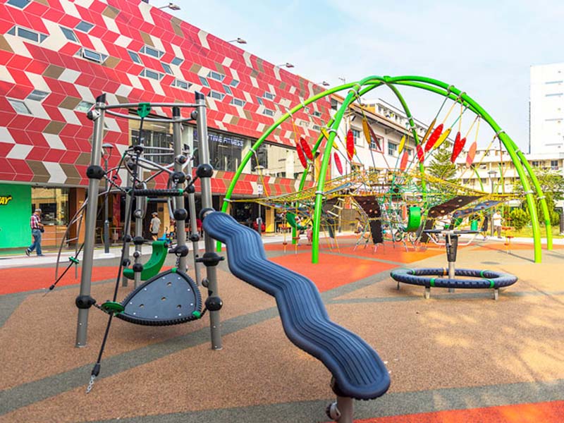 广场攀爬游乐设备