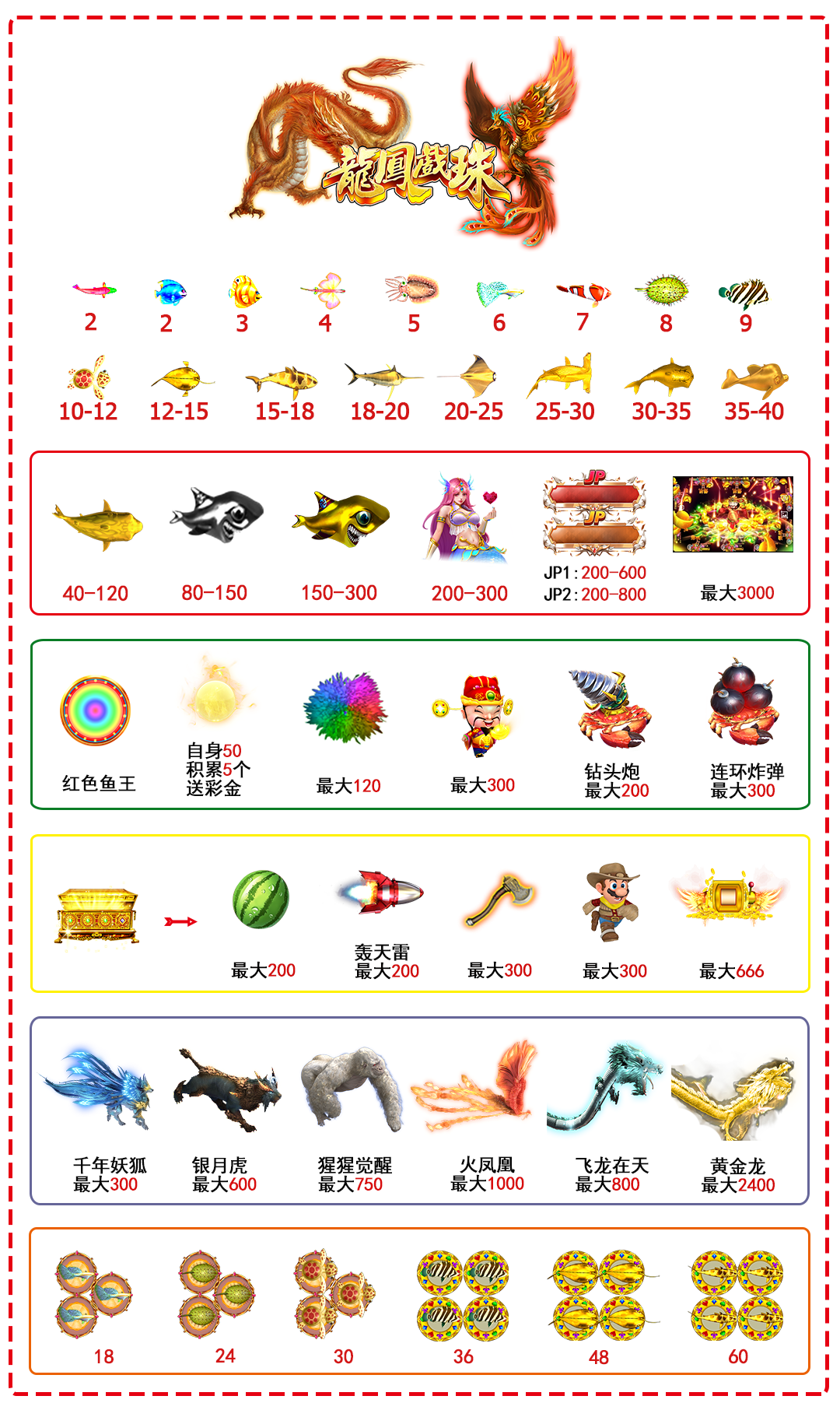 龙凤戏珠游戏机