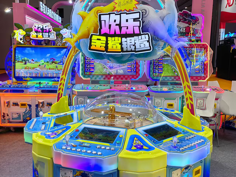 欢乐金鲨银鲨游戏机