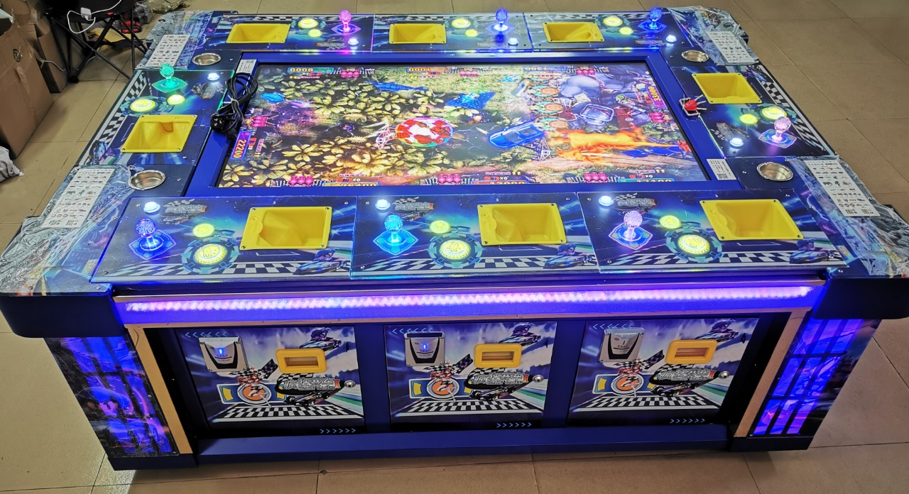 疯狂赛车捕鱼游戏机