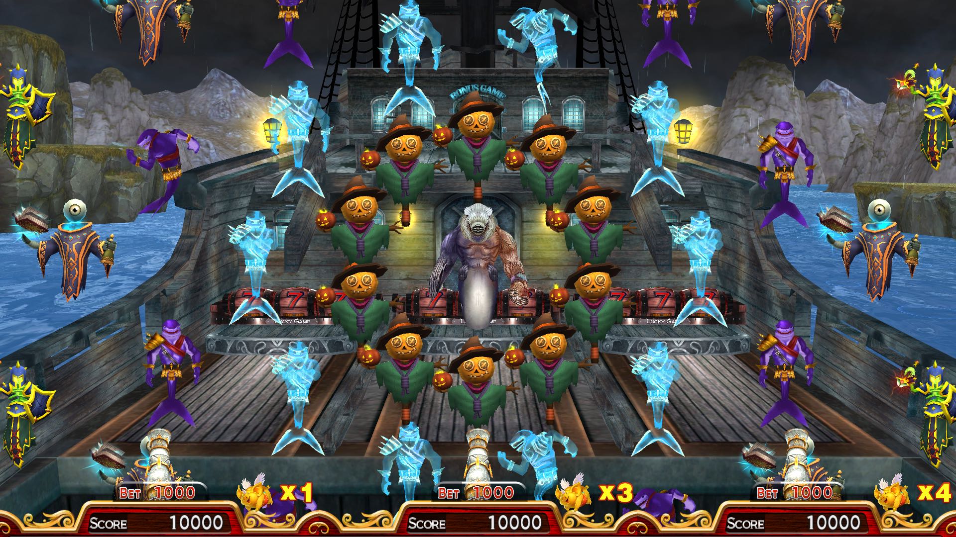 疯狂鬼盗船游戏机